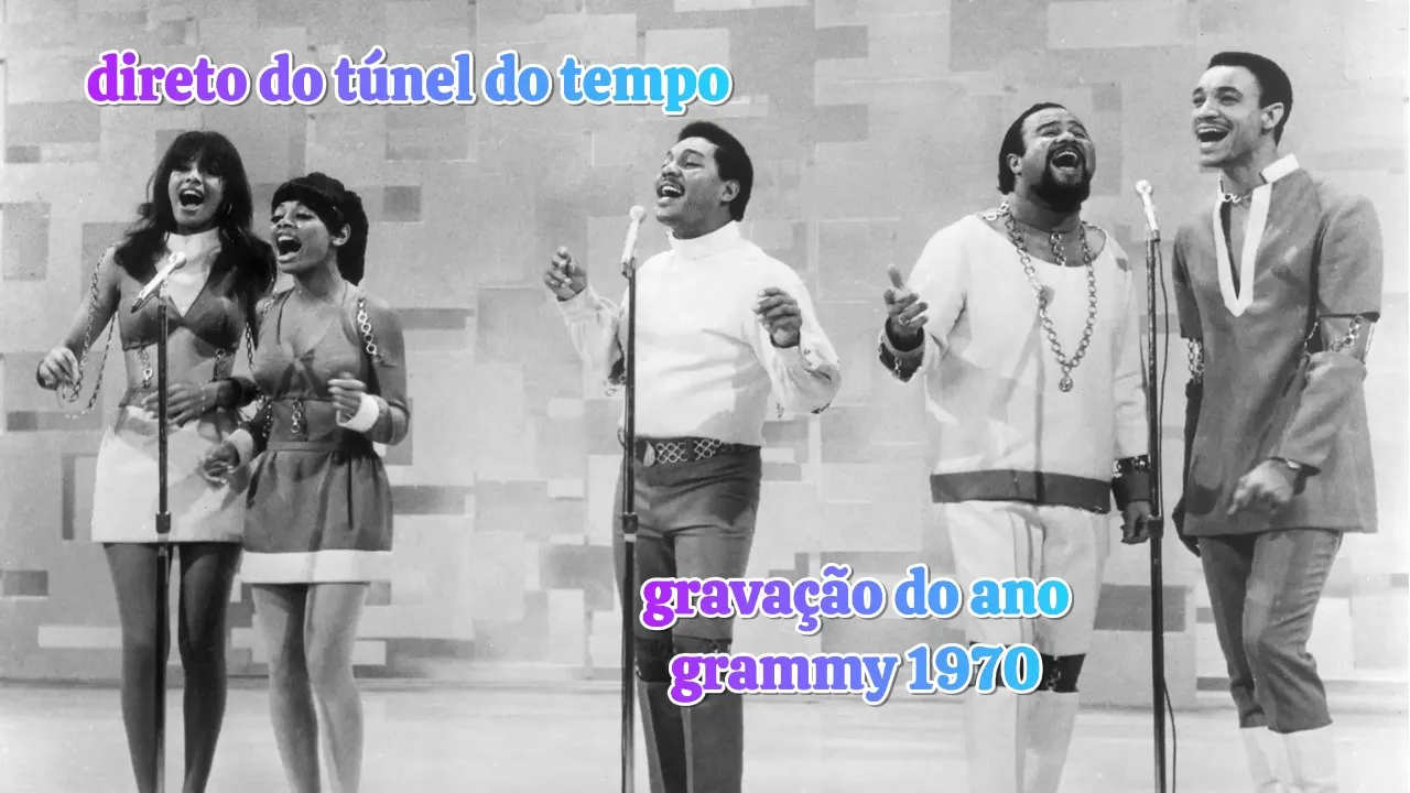 direto do túnel do tempo: gravação do ano, grammy 1970