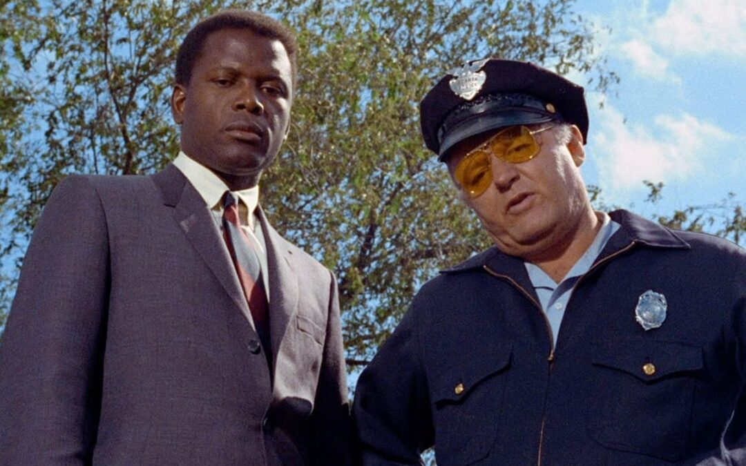 duas tintas de filme: “no calor da noite”